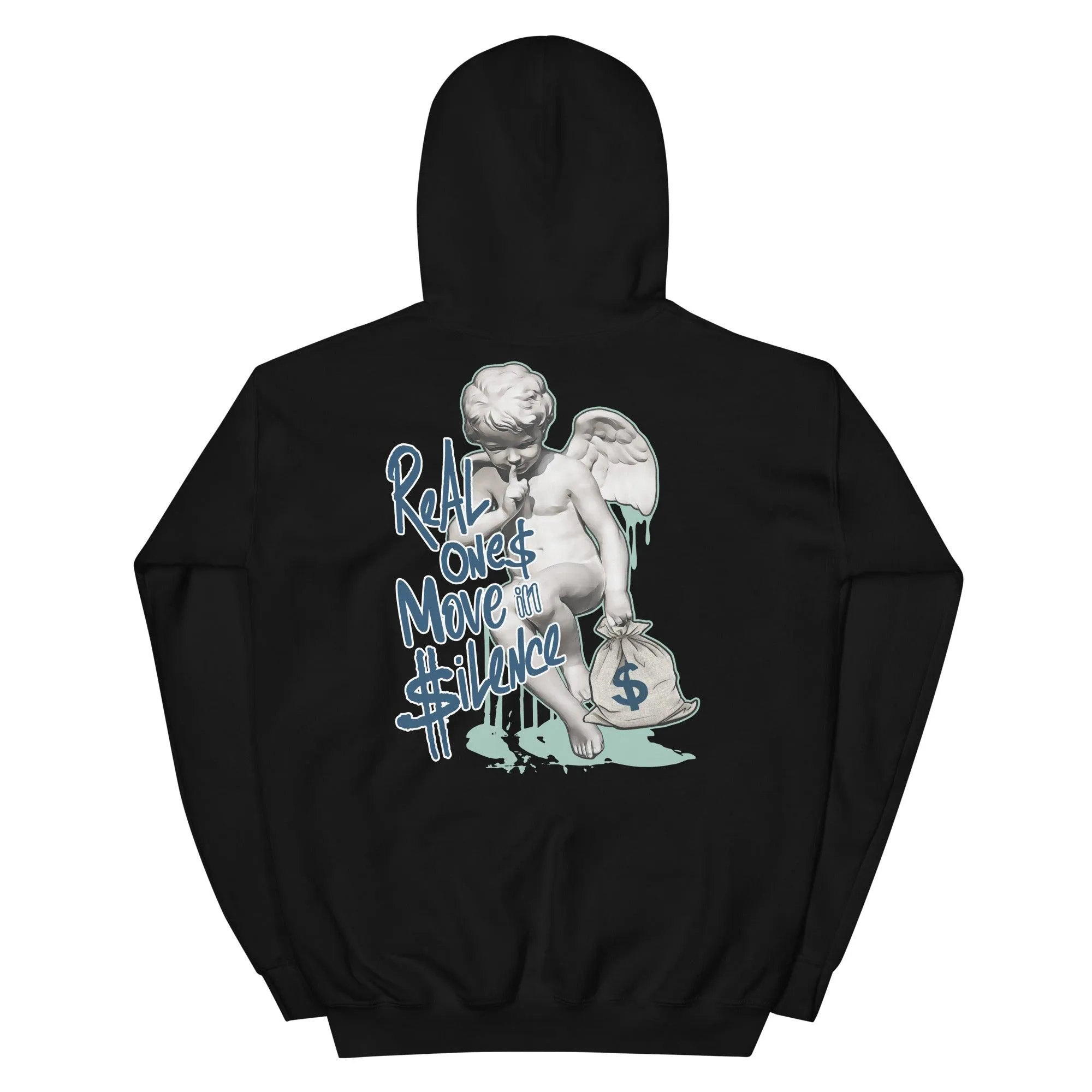 1 Mid Mystic Navy Mint Foam Hoodie Real Ones