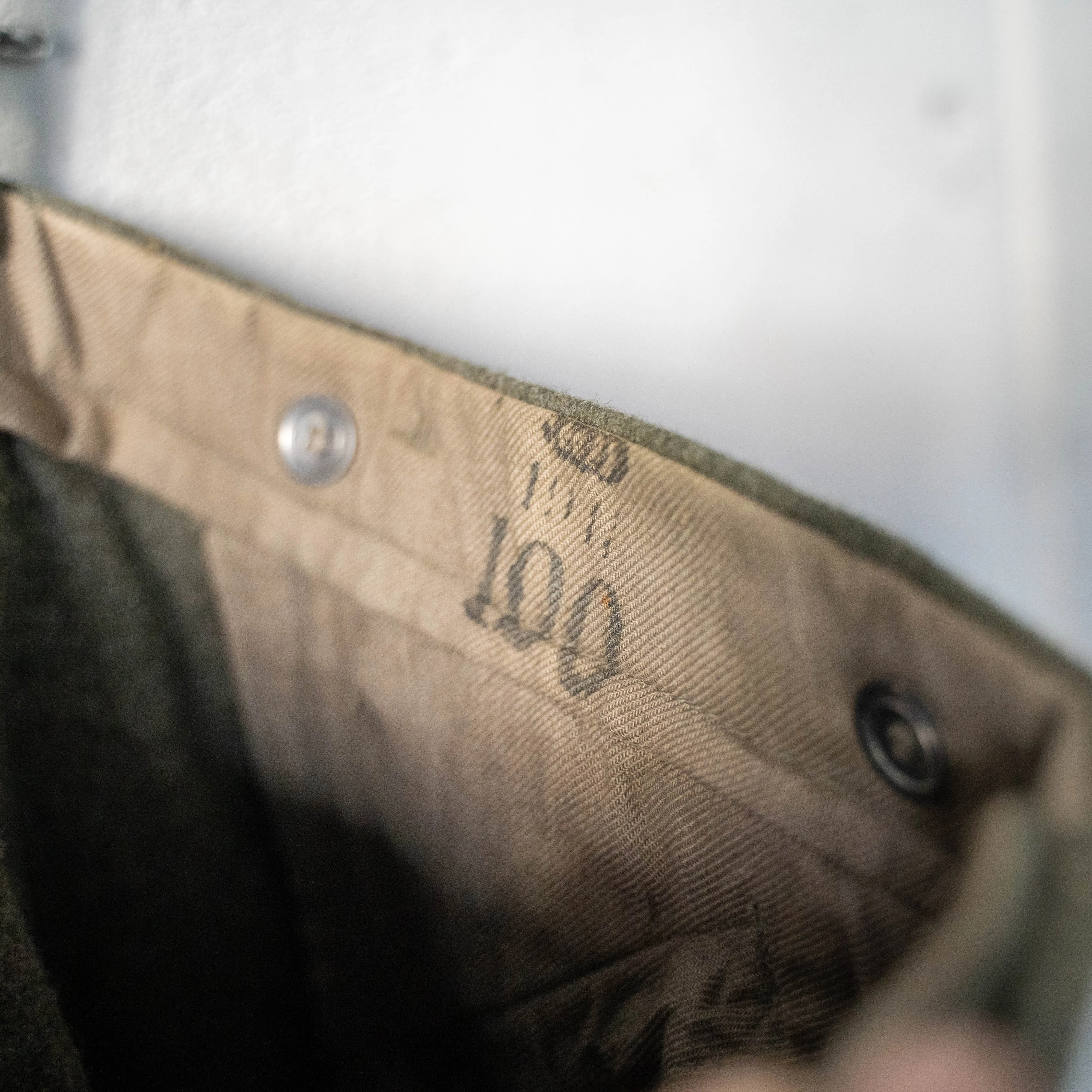 1940s Swedish military M39 wool cargo pants 'dead stock'