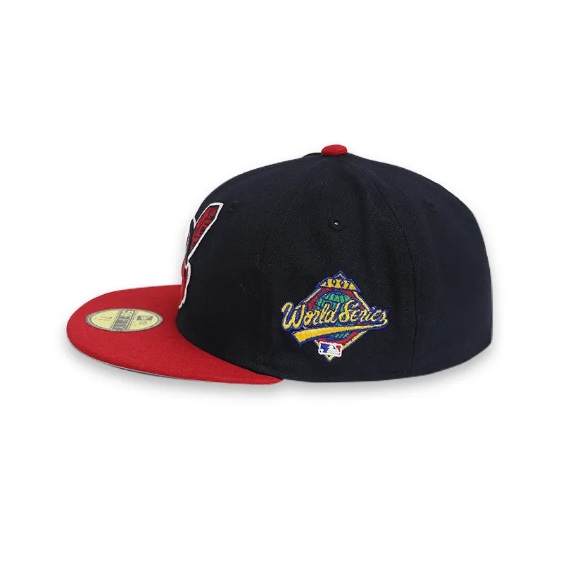 [70063983] Cleveland Indians 97 WS Navy 59FIFTY Men's Fitted Hat