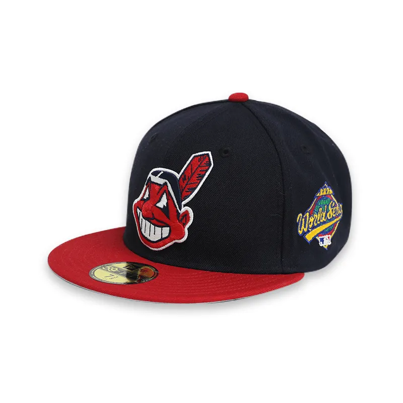 [70063983] Cleveland Indians 97 WS Navy 59FIFTY Men's Fitted Hat