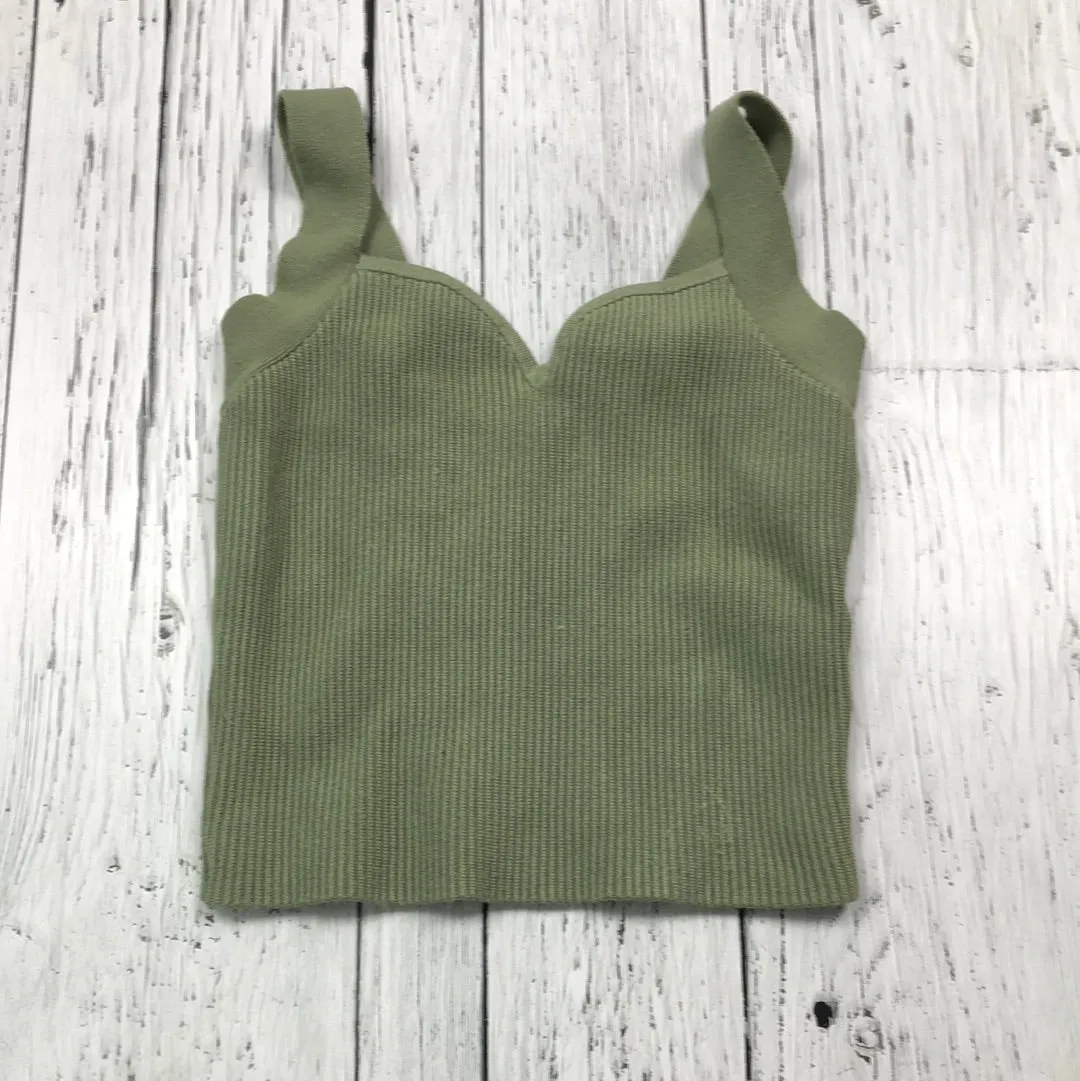 Abercrombie&Fitch green tank top - Hers S