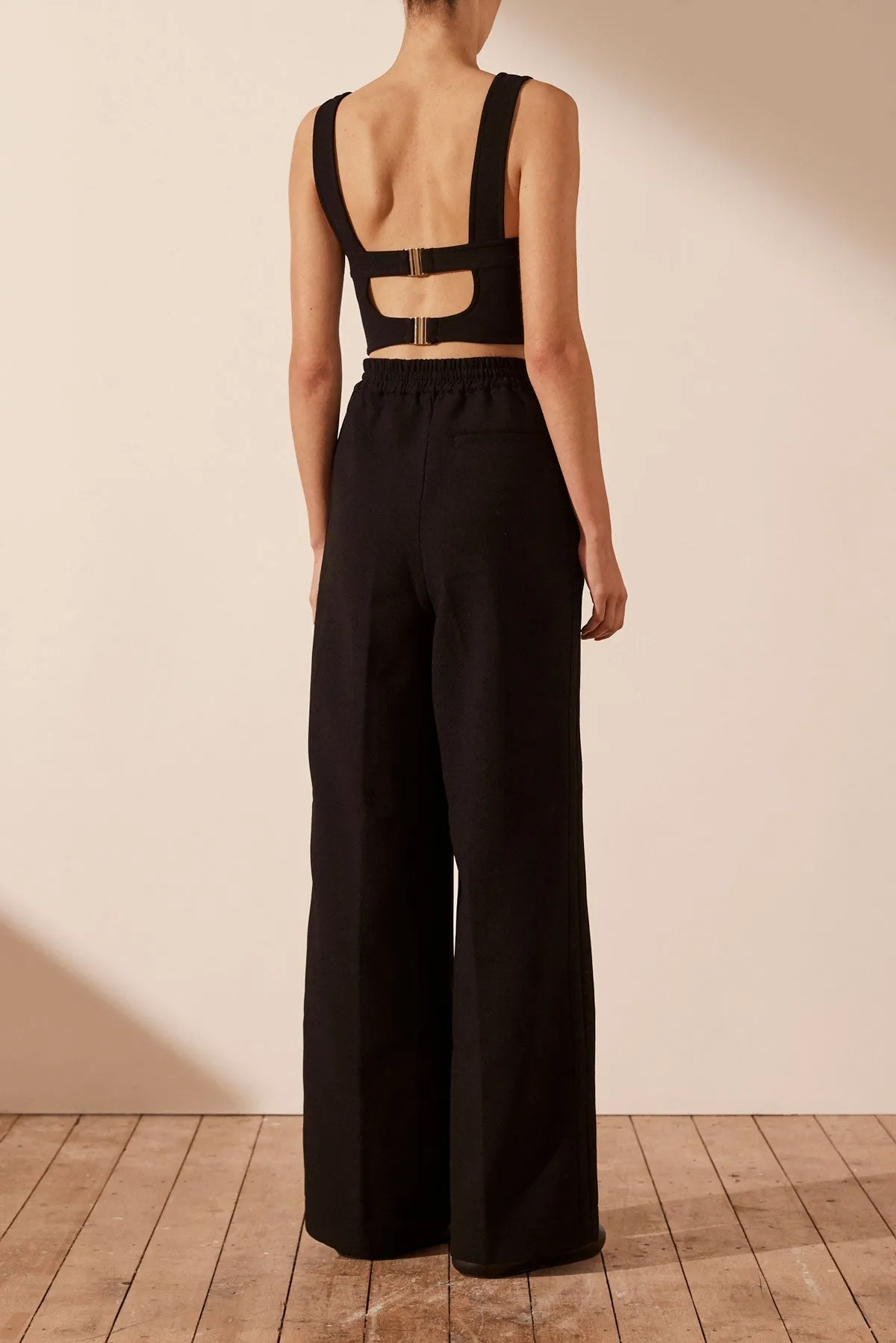 AMURA RELAXED PANT - BLACK