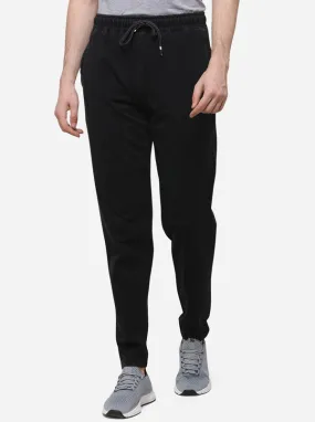 Antra Melange Solid Regular Fit Track Pants | JadeBlue