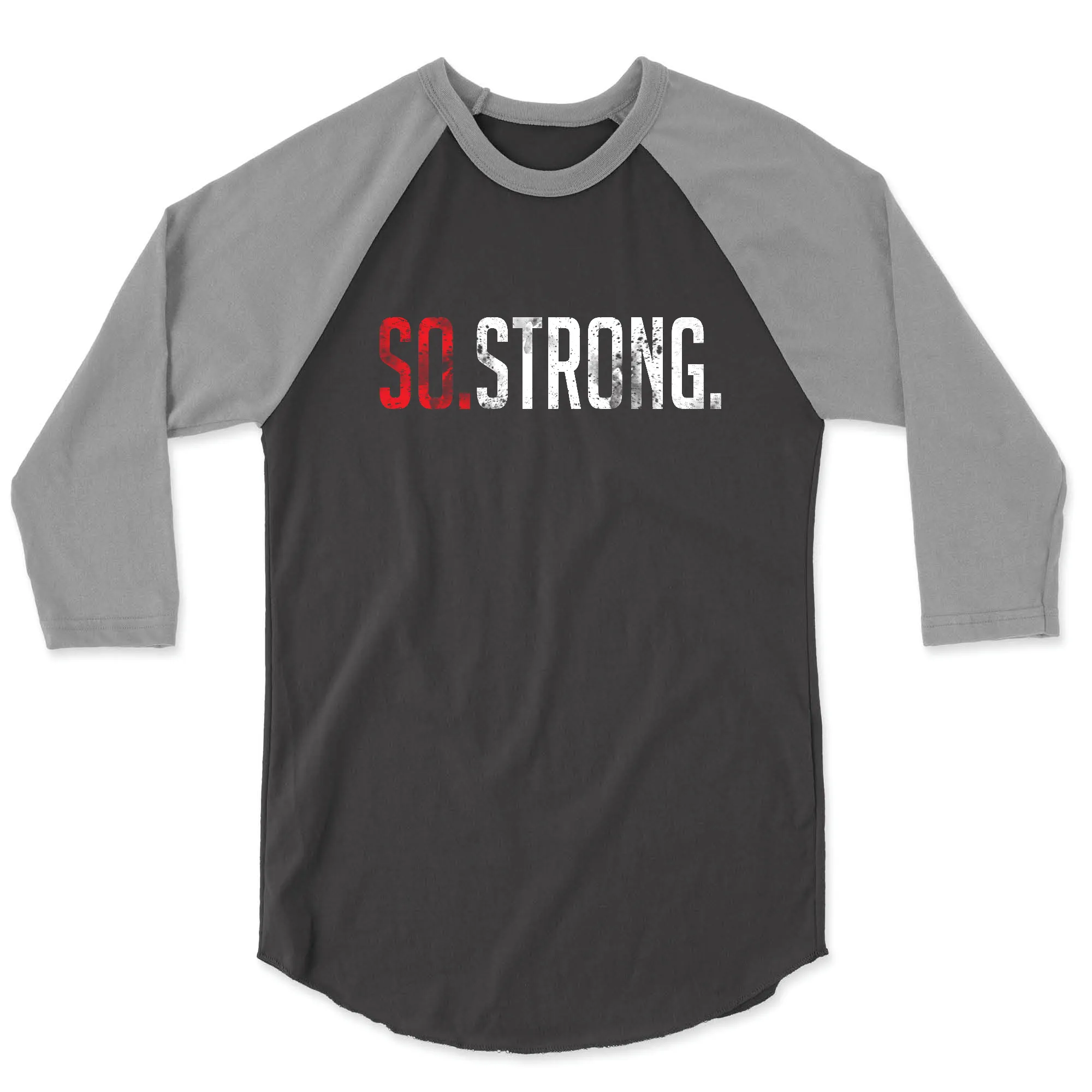 ASDC CrossFit So Strong Mens - 3/4 Sleeve