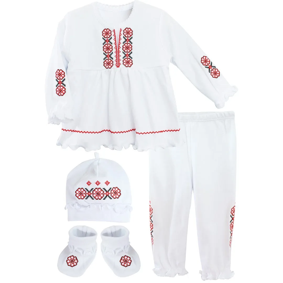 Baby Girl Set “Little Poppy”