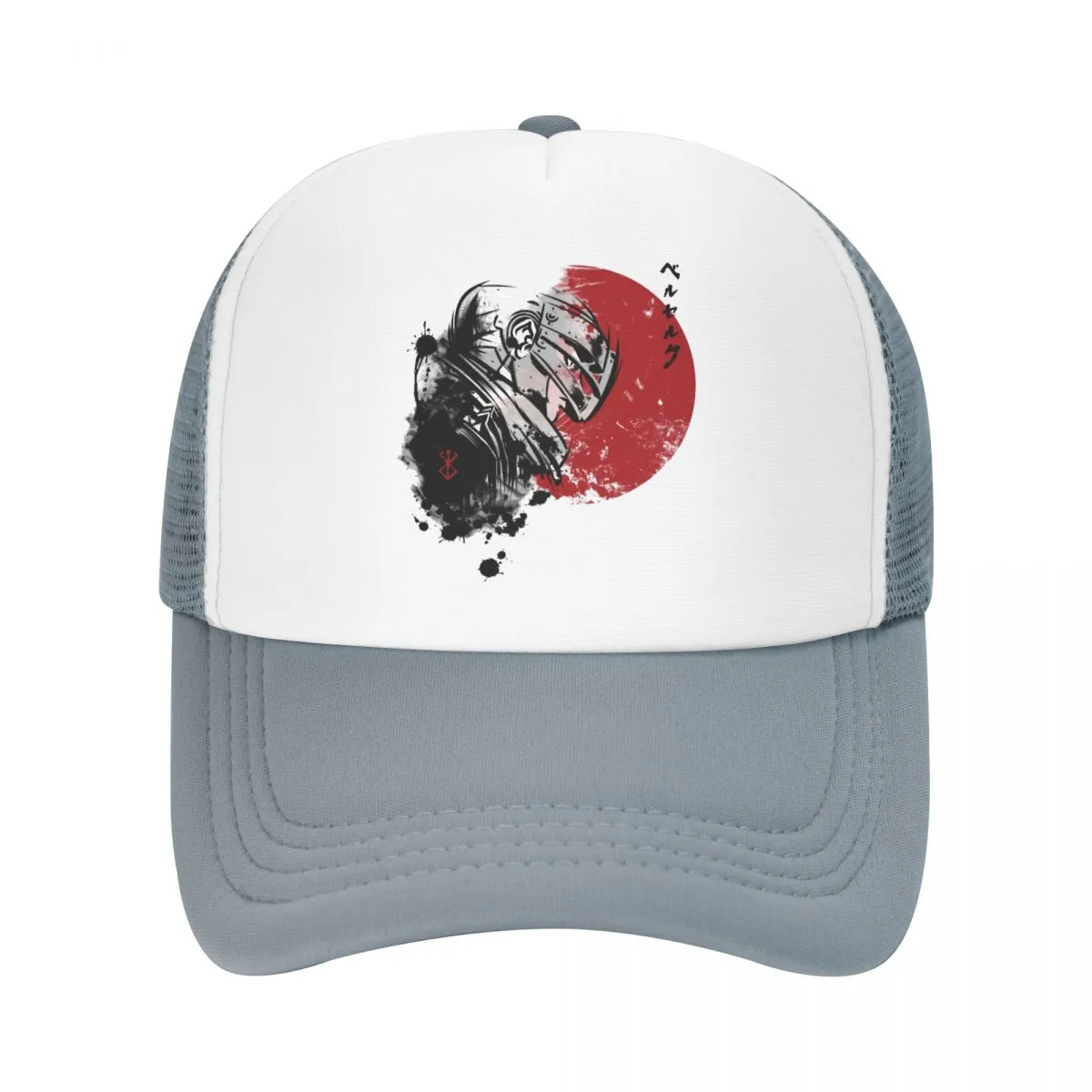 Best Anime Berserk Griffith Guts Essential Trucker Hats Mesh Net Baseball Cap Snapback