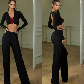 Bold Latin Dance Practice Outfit | 2259