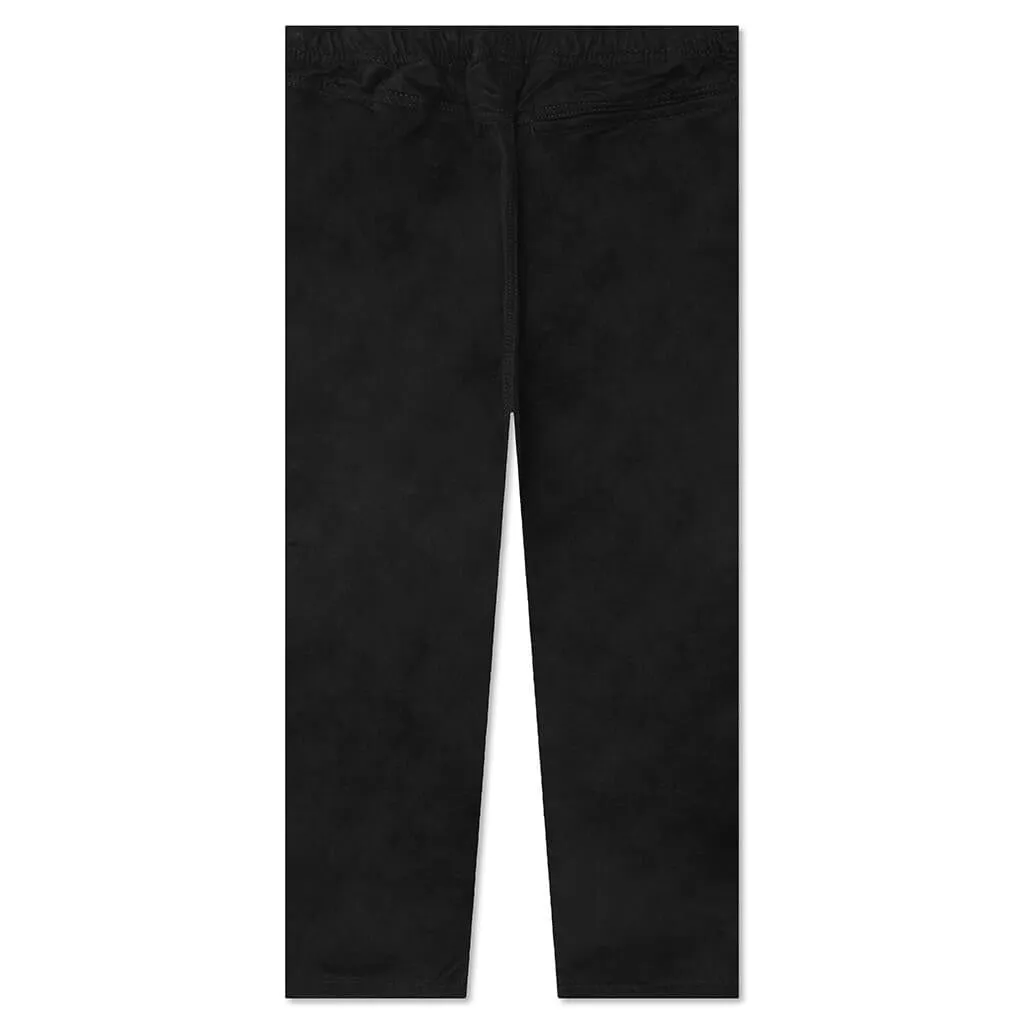 Brushed Beach Pant - Black