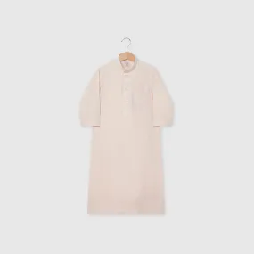 Button Down Thobe - Beige