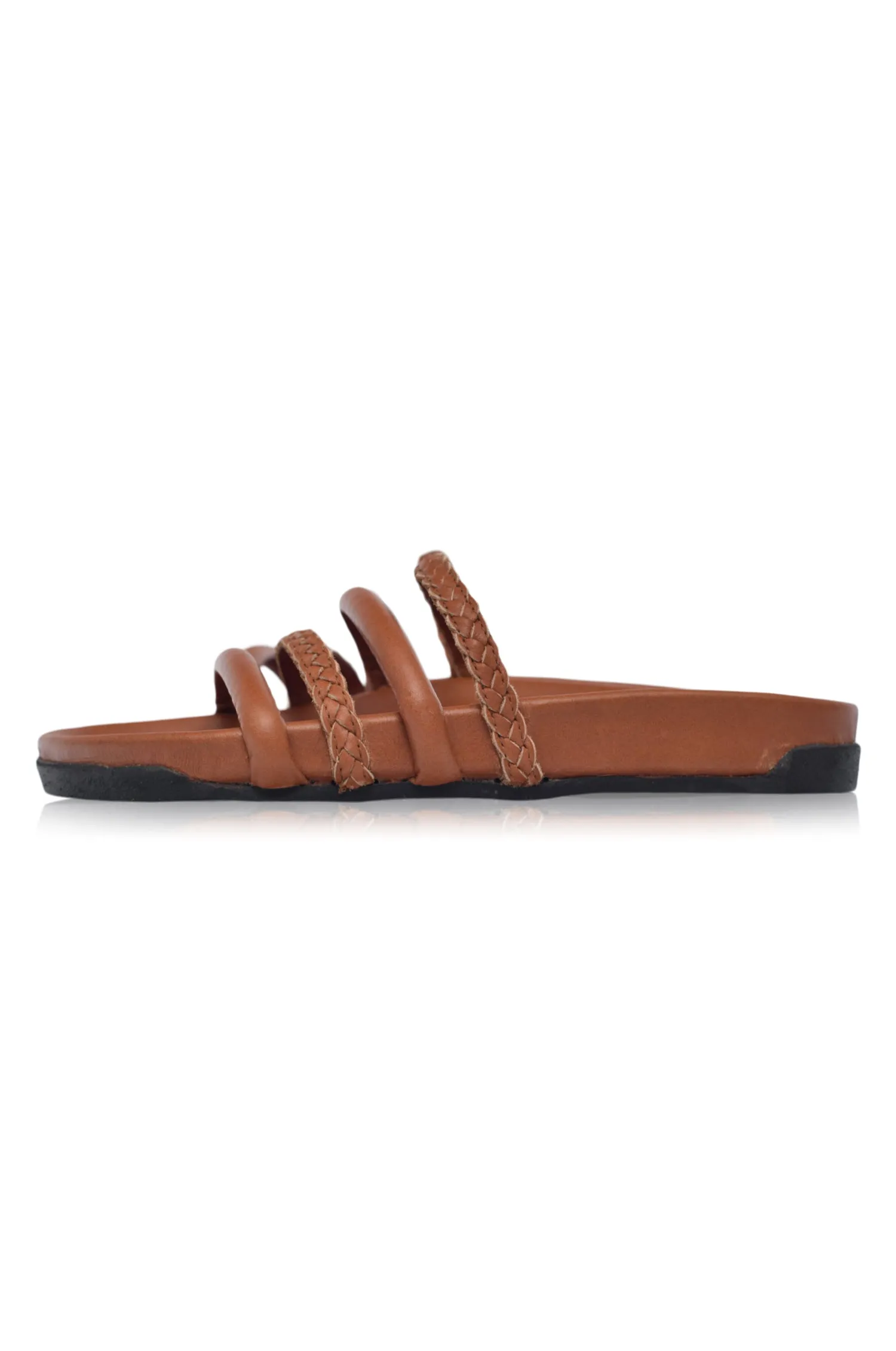 Castaway Leather Slides (Sz. 5.5 & 10)