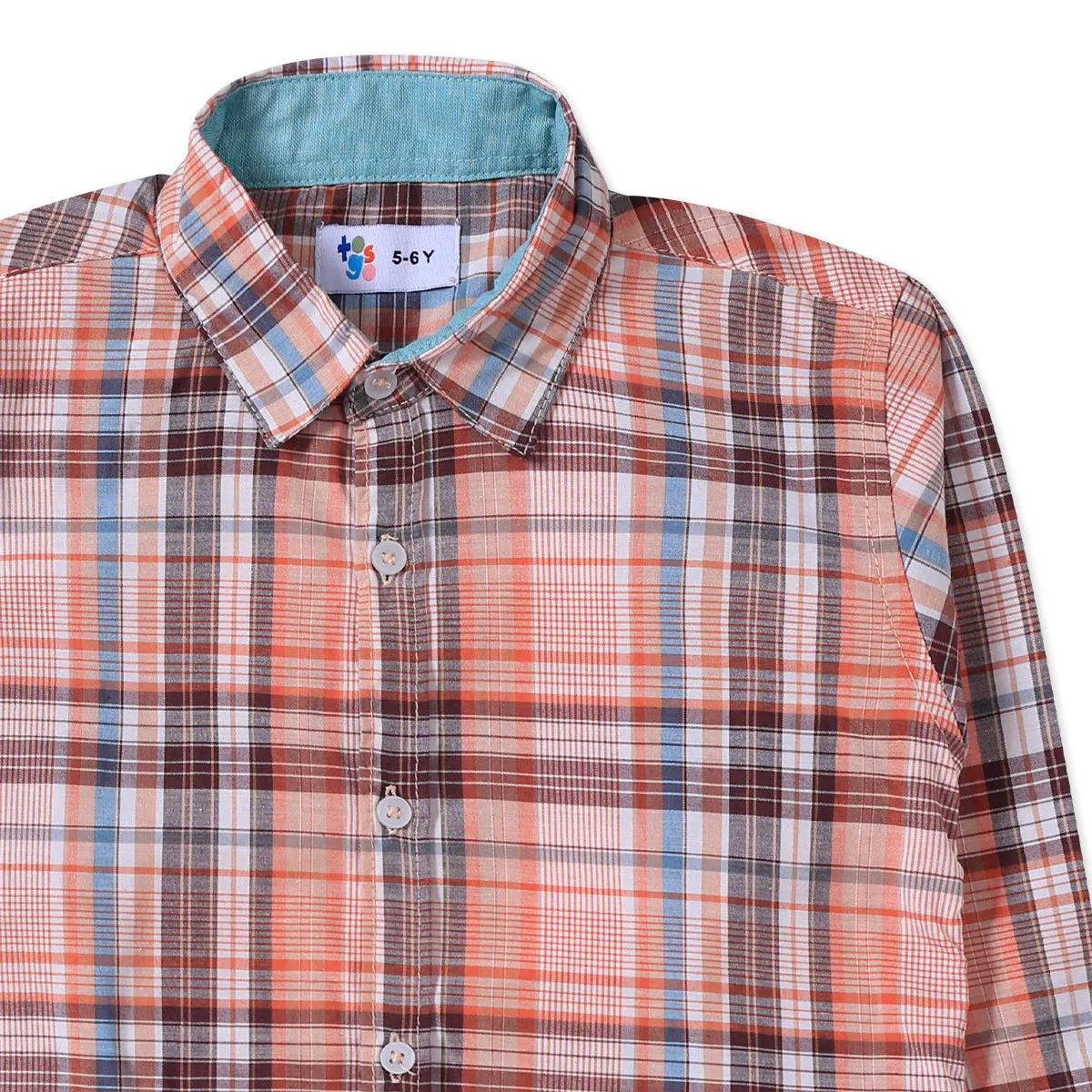 Checker Multi Button Down Shirt