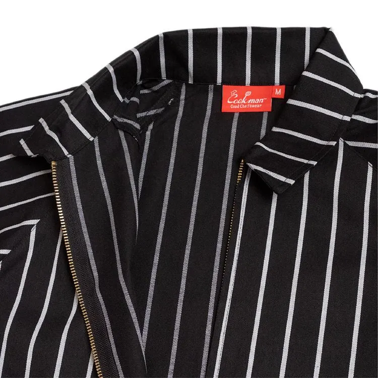 Cookman Delivery Jacket - Stripe : Black