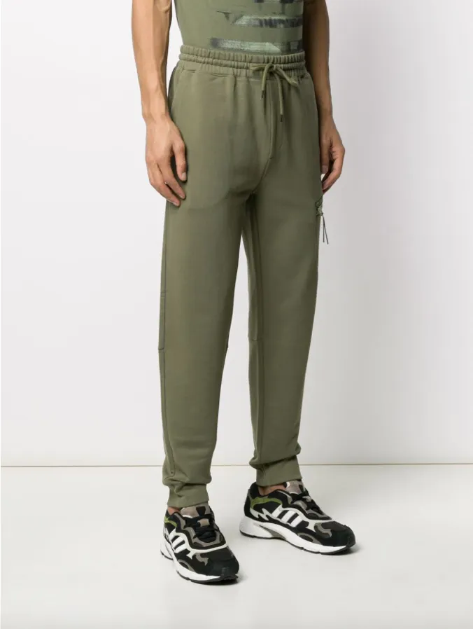 C.P. Company stitched-panel tapered track pants