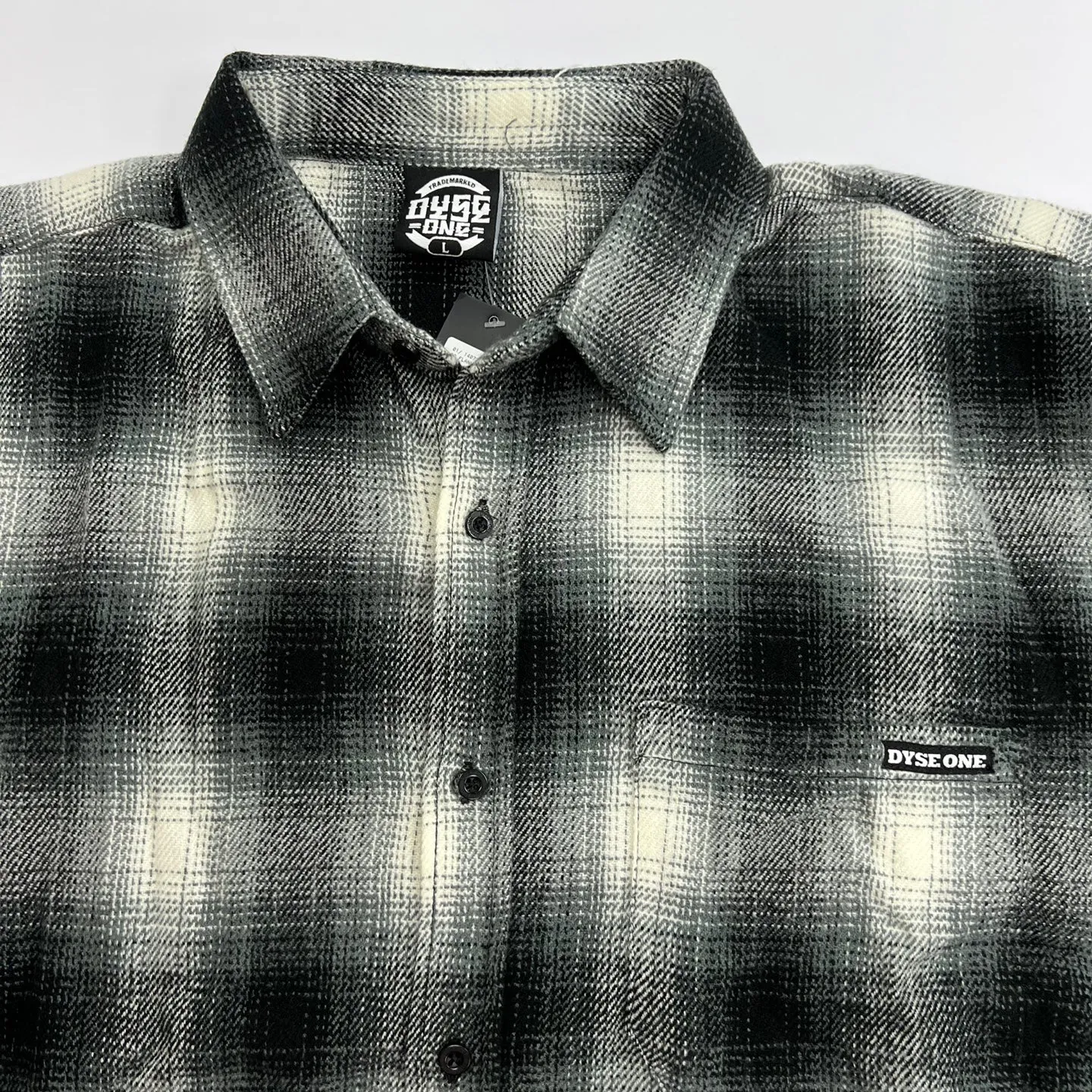 DYSEONE Heavyweight Button Down Flannel Shirts