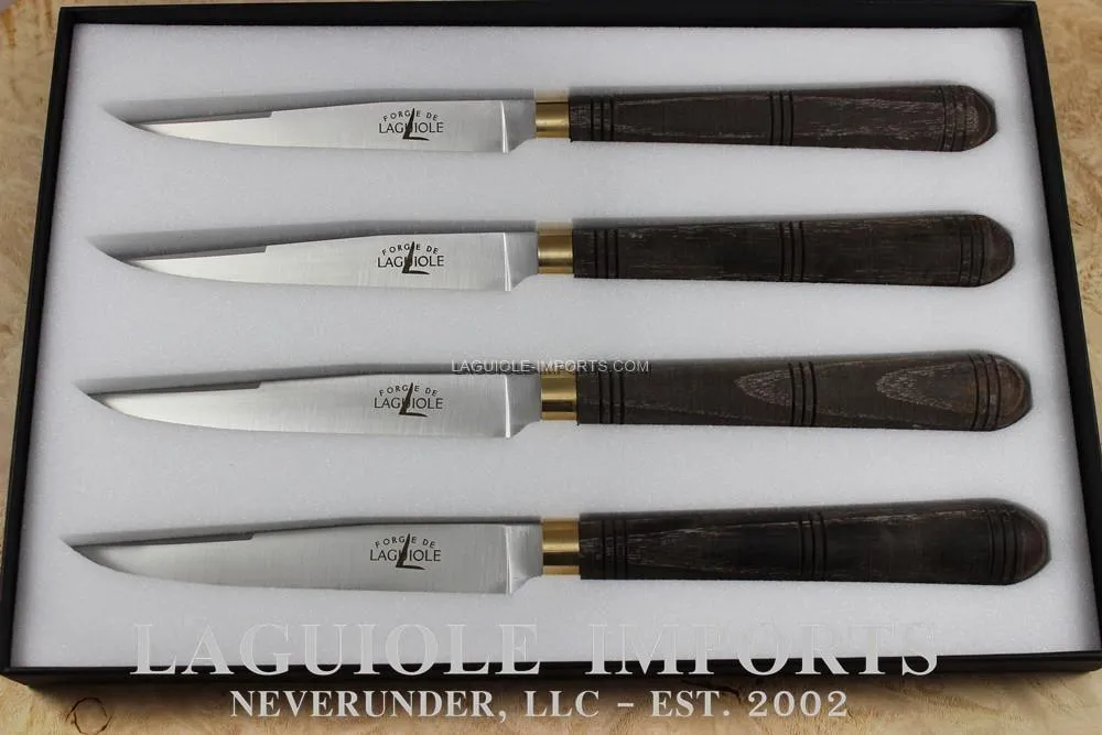 Forge de Laguiole Capuchadou Table Knives by Andre et Michel BRAS (set of 4)