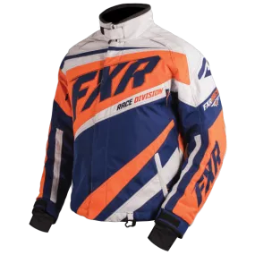 FXR Cold Cross Mens Jacket Navy/Orange/White