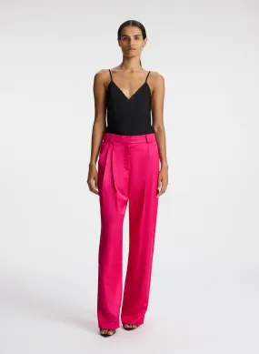 Fynn Structured Satin Pant