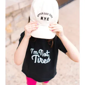 Girls Beige Upper East Side Baseball Cap