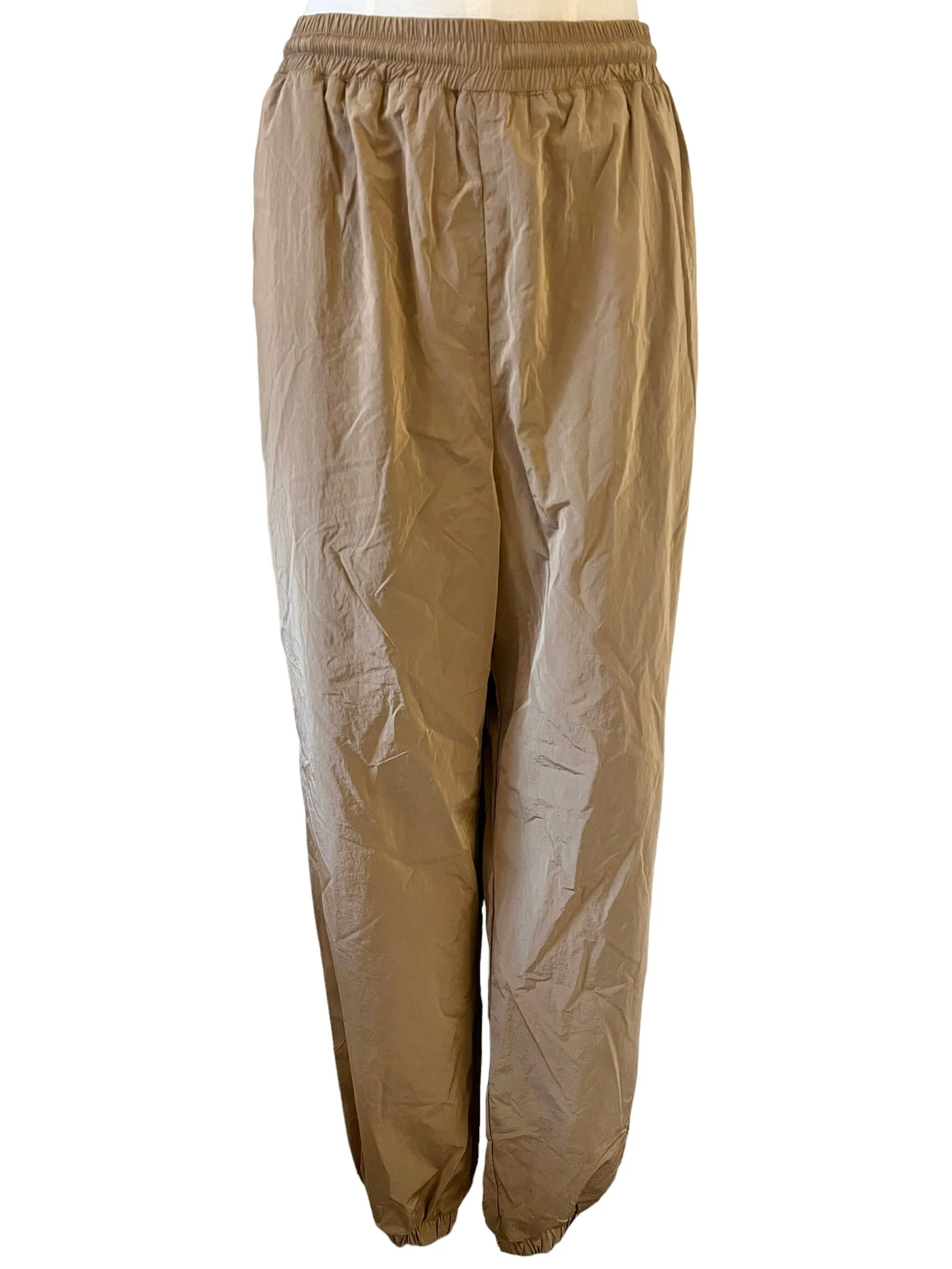 Good American Tan Size 4 Essential Track Pants