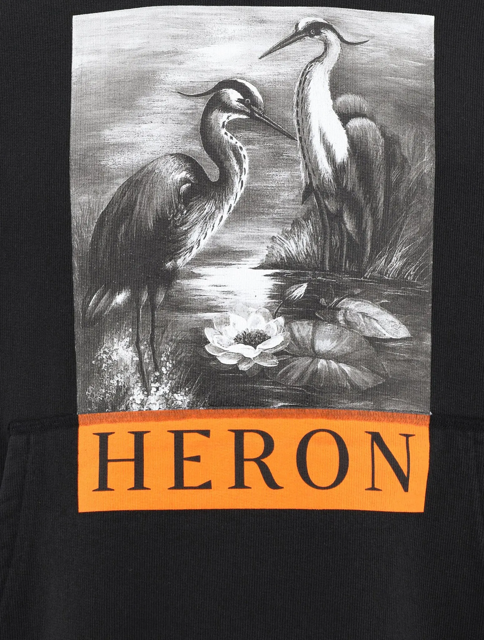 HERON BW HOODIE