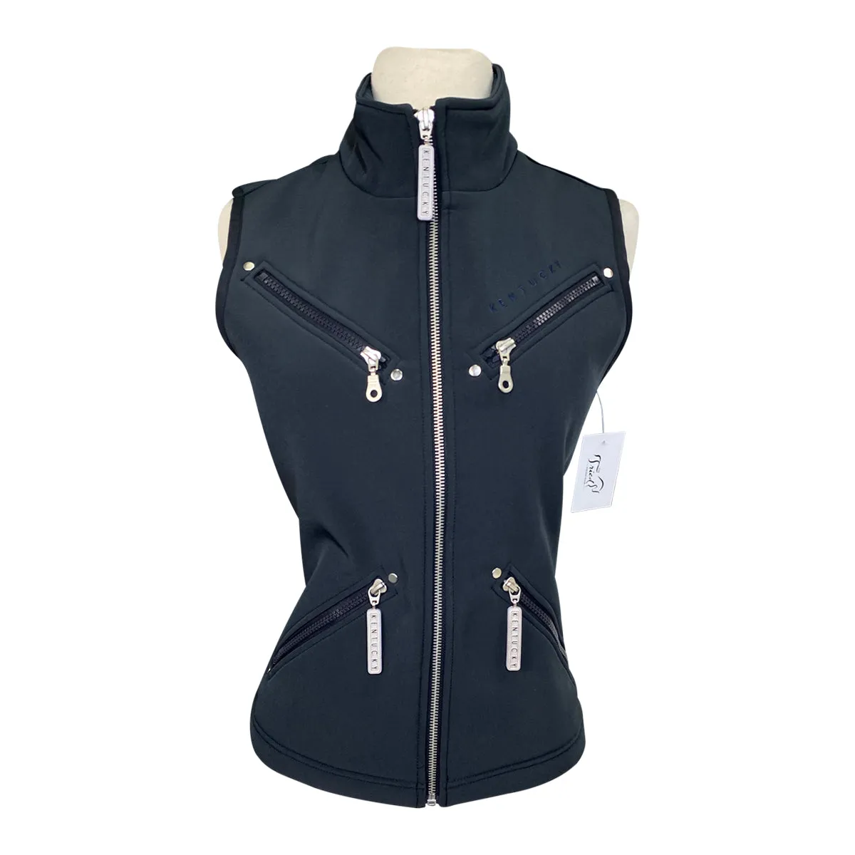 Kentucky Softshell Vest in Navy - Women's XS