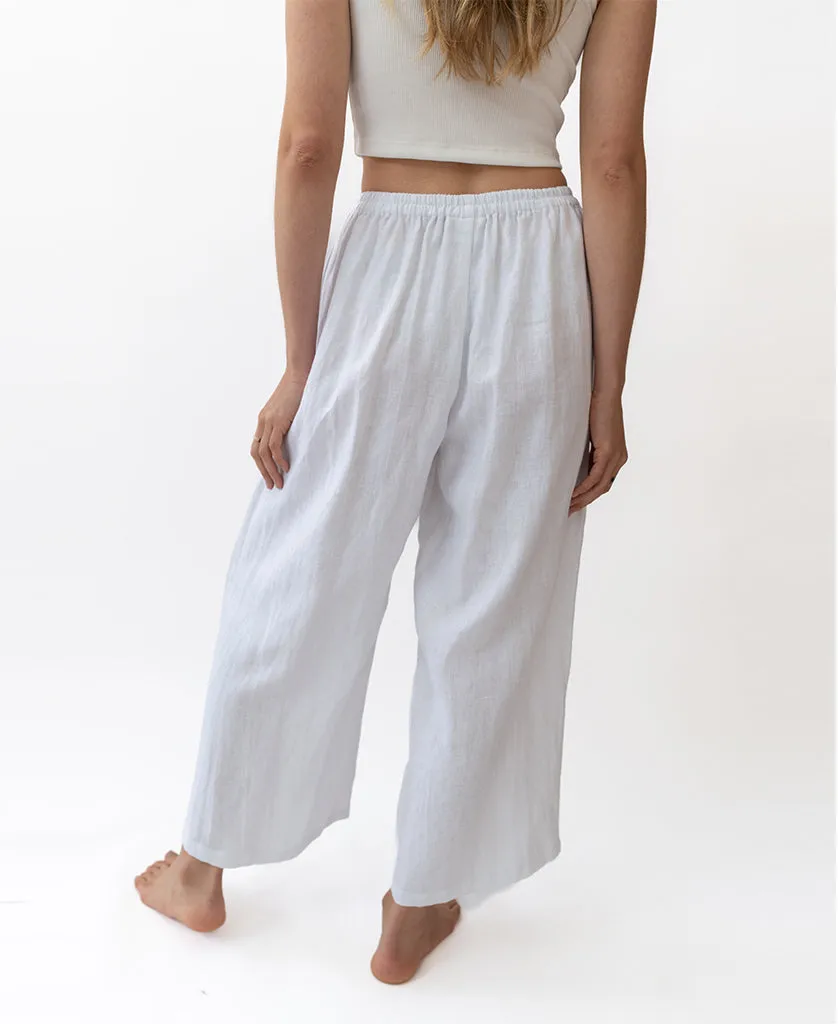 Kinsley Pant Linen | White