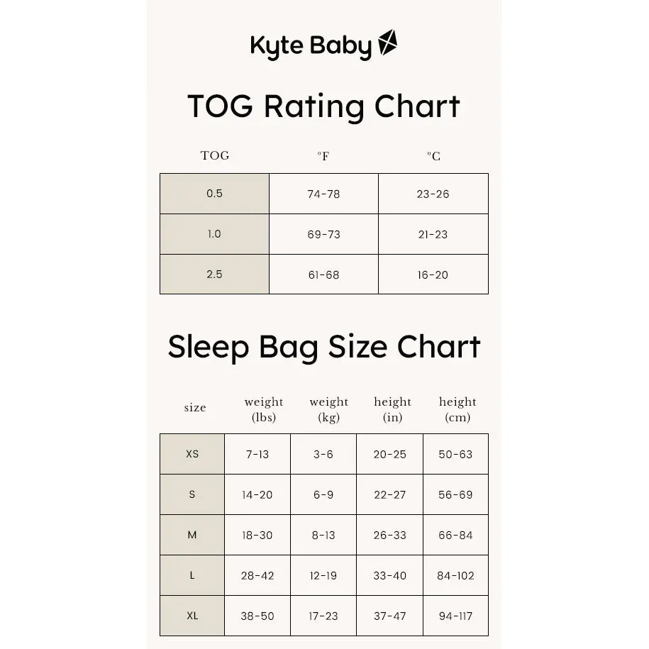 Kyte Baby Sleep Bag 1.0 - Storm