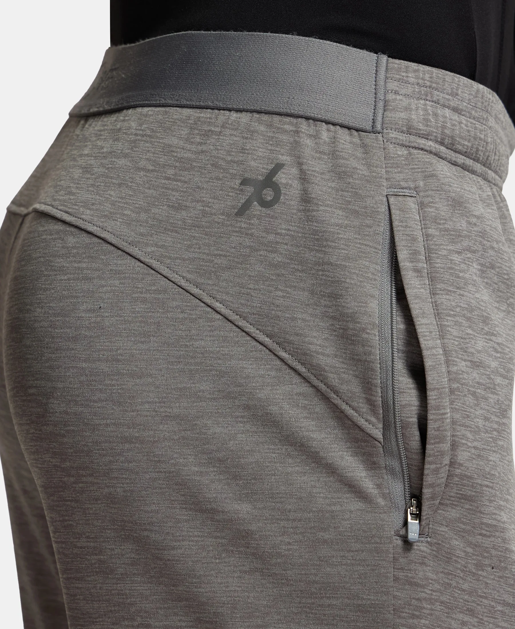 Lightweight Microfiber Trackpant with Zipper Pockets and StayFresh Treatment - Performance Grey