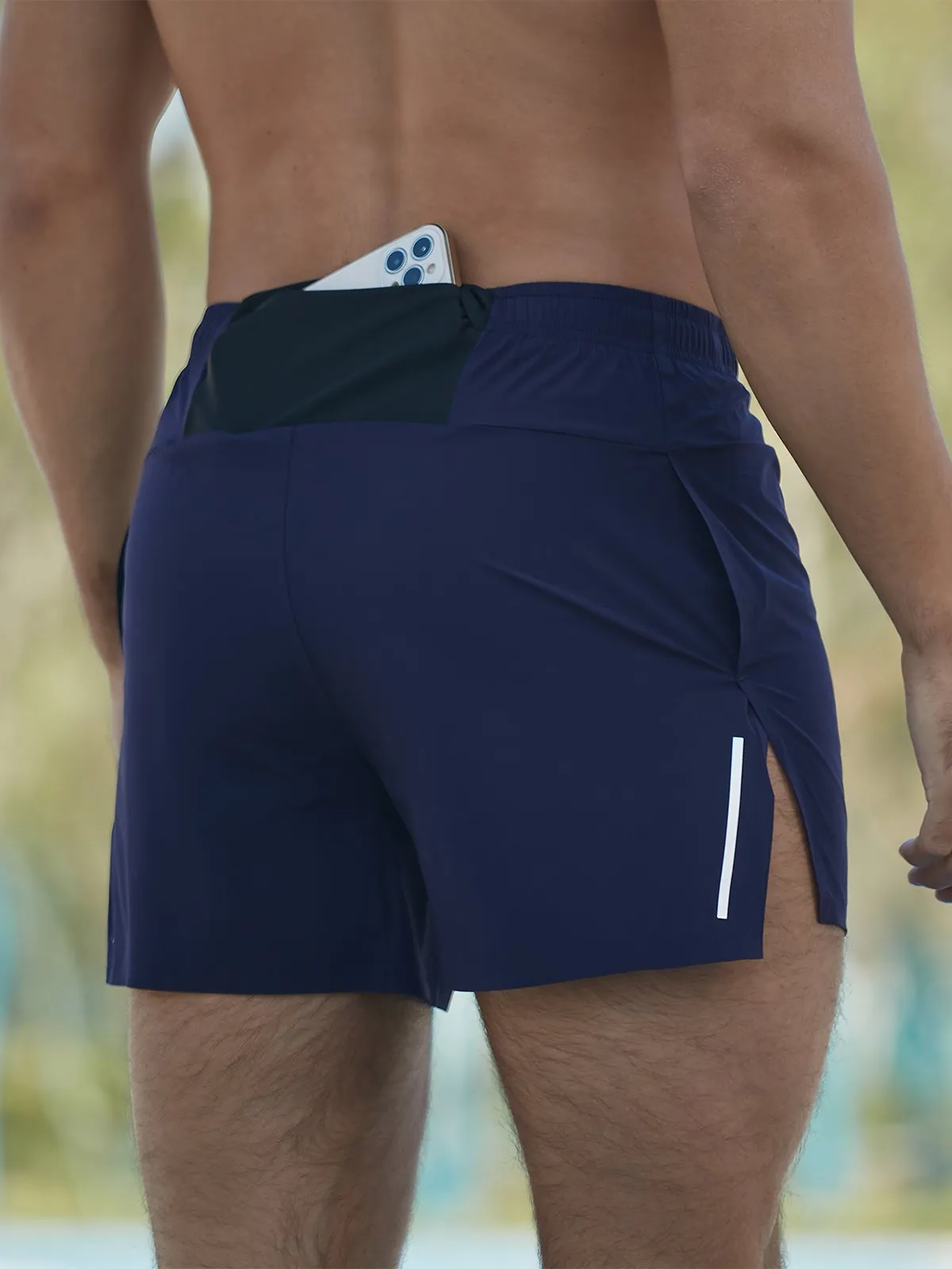 Lightweight Training Lined Short Running Pro