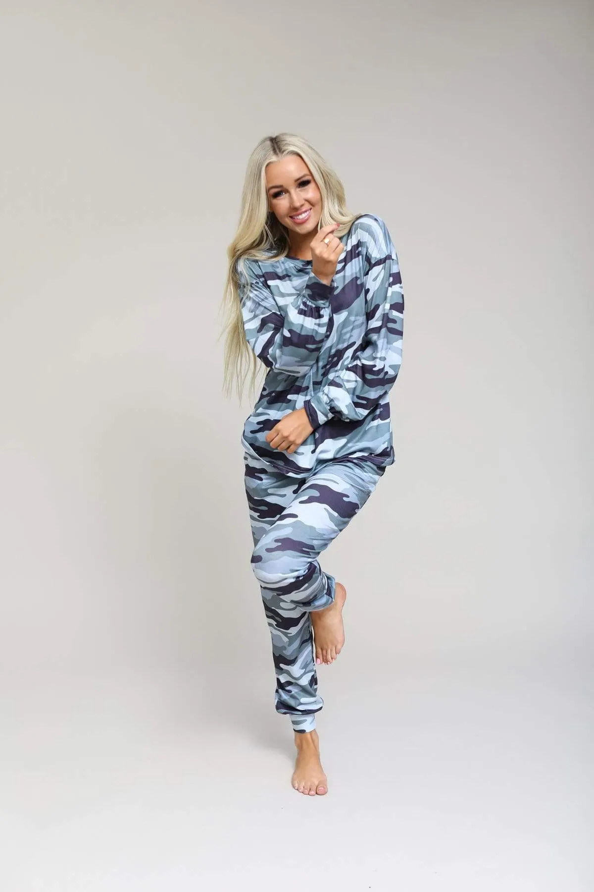 Luxe Camo Lounge Set