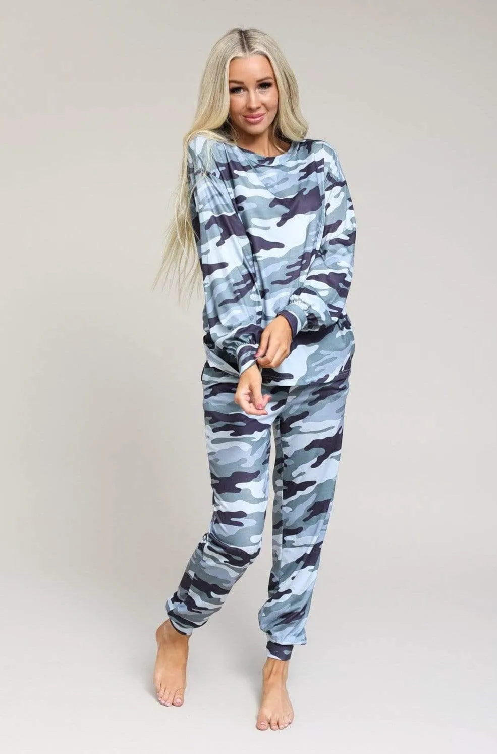 Luxe Camo Lounge Set