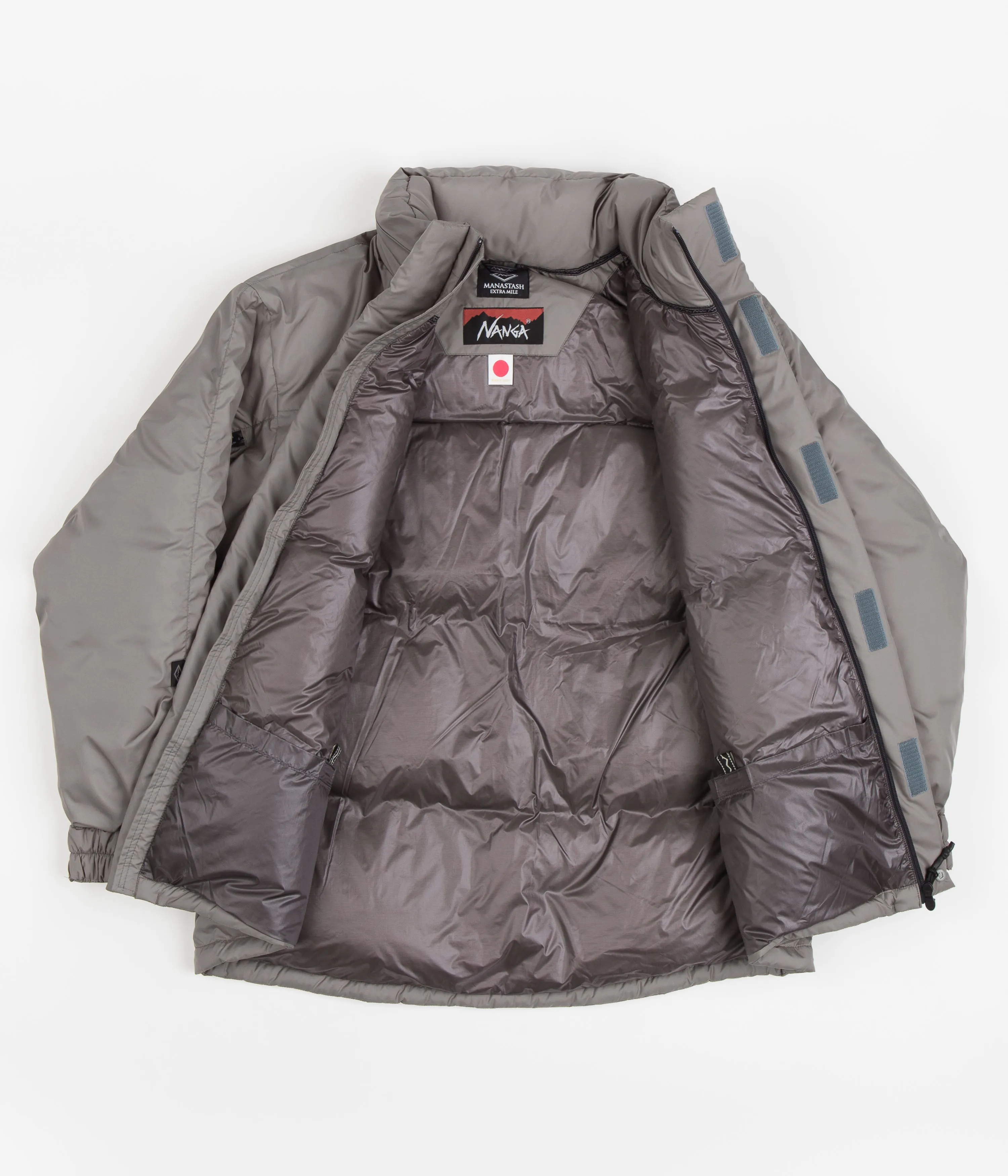 Manastash x Nanga Down Jacket - Grey