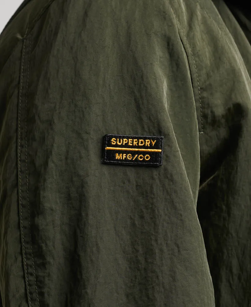 Military Hooded MA1 Jacket | Olive