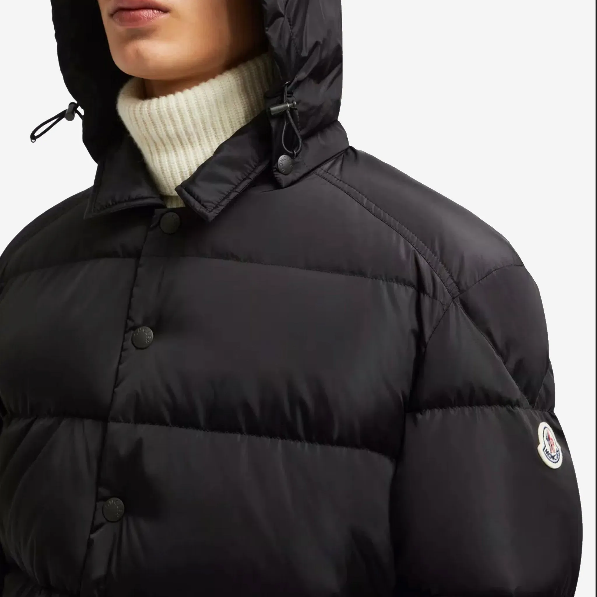 Moncler Ciareido Hooded Down Shirt Jacket