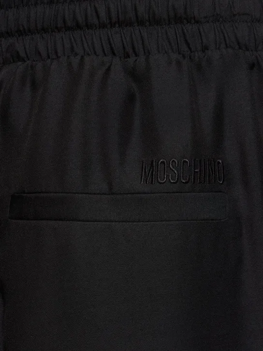 Moschino   Casual silk &amp; modal pants 