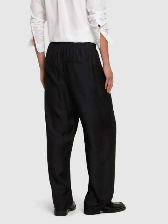 Moschino   Casual silk &amp; modal pants 