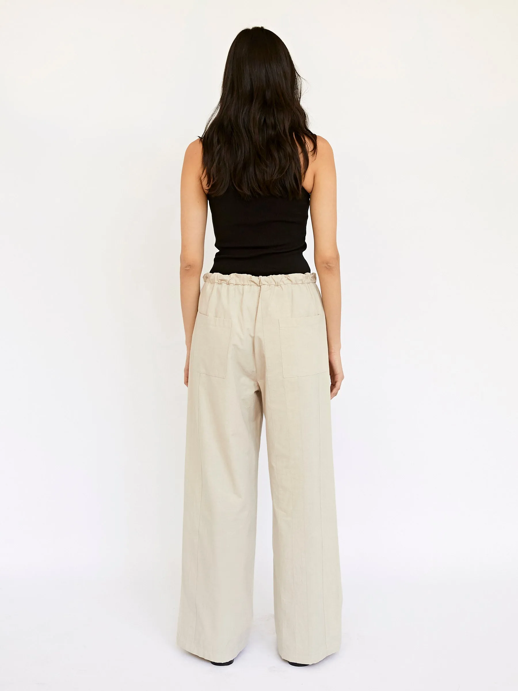 Multi Panelled Cotton Pant