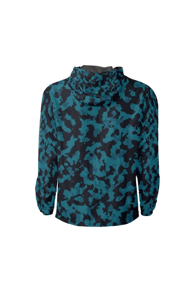 Night Camouflage All Over Print Windbreaker for Men