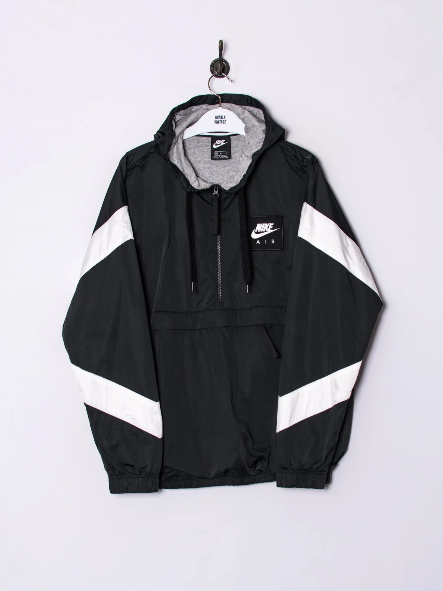 Nike Air Black Middled Zipper Jacket