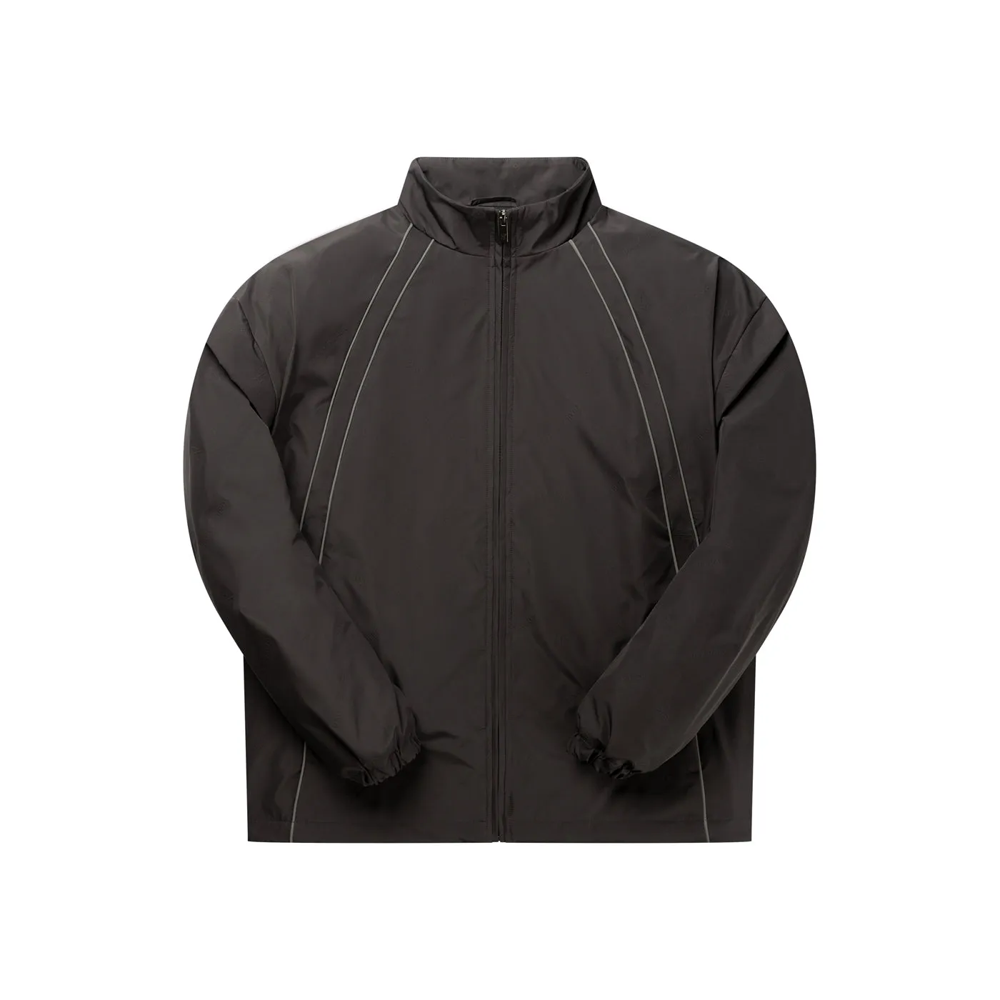 Obsidian Black Taye Logo Relaxed Track Jacket