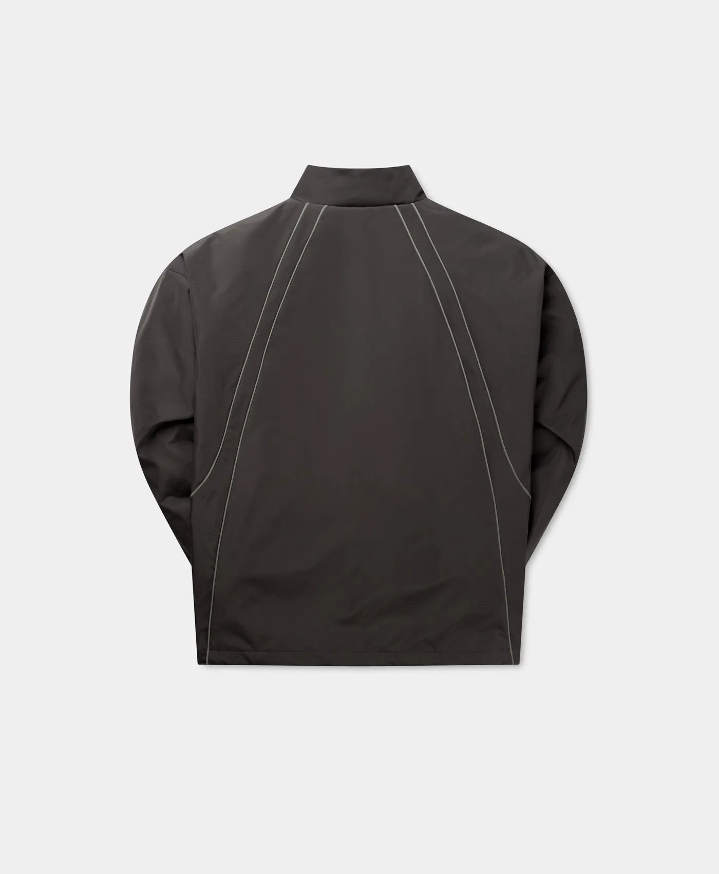 Obsidian Black Taye Logo Relaxed Track Jacket