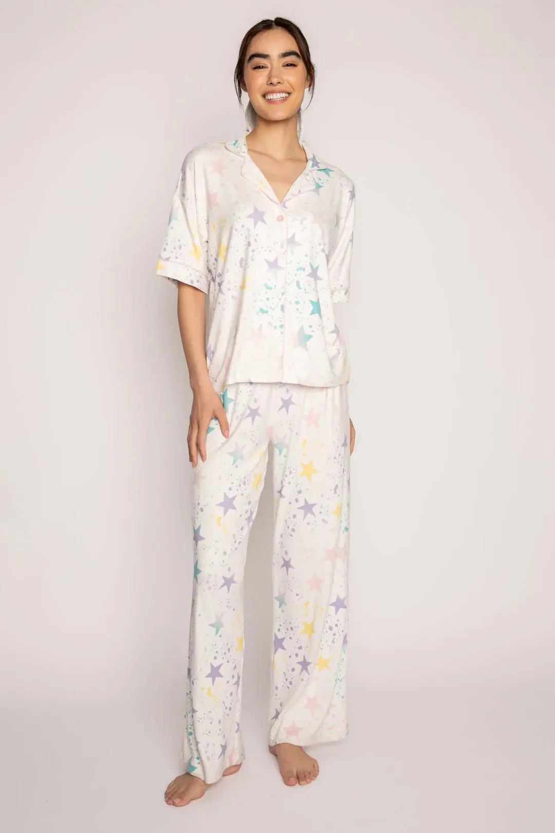 PJ Salvage Star Splatter PJ Set