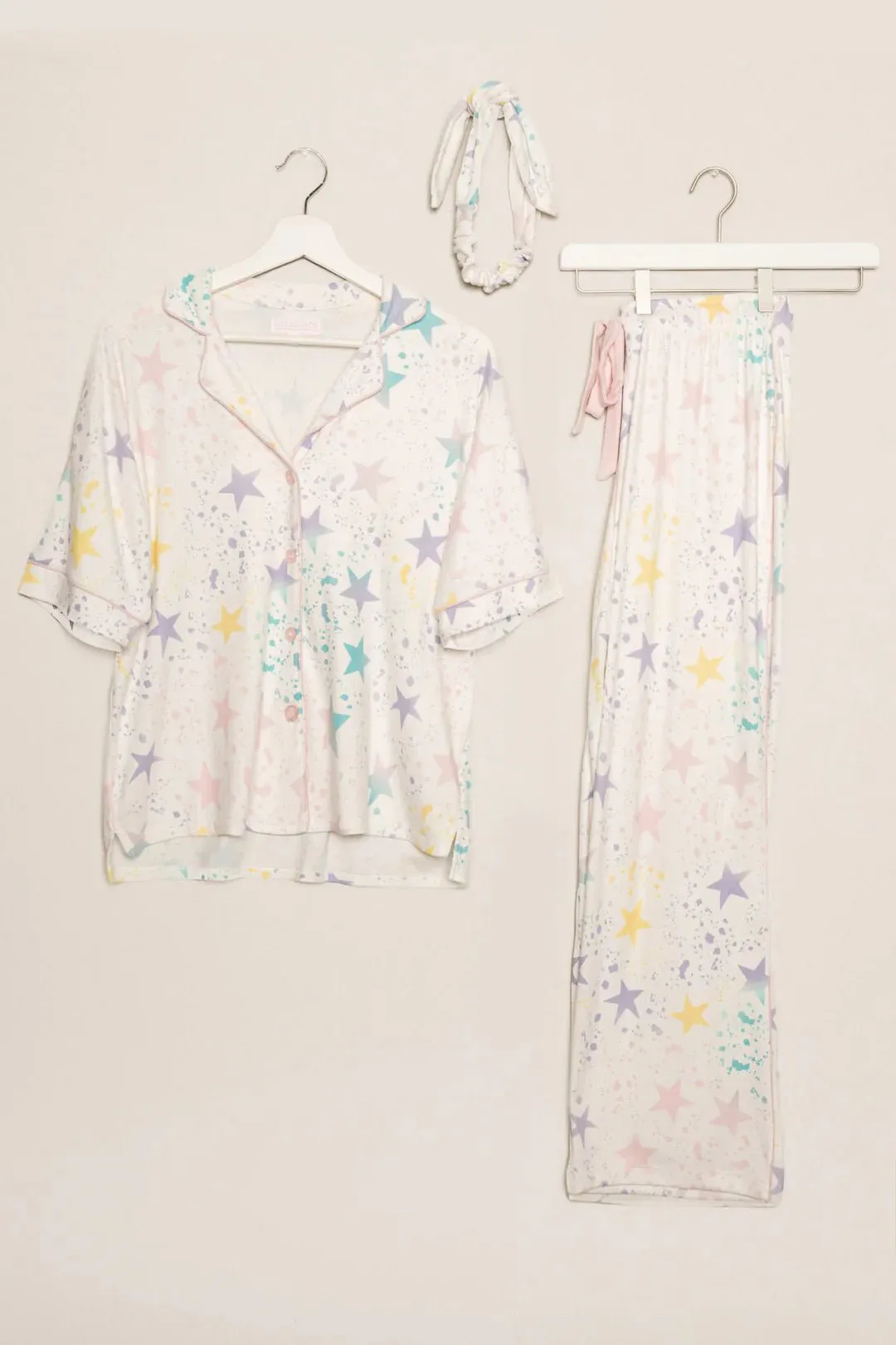 PJ Salvage Star Splatter PJ Set