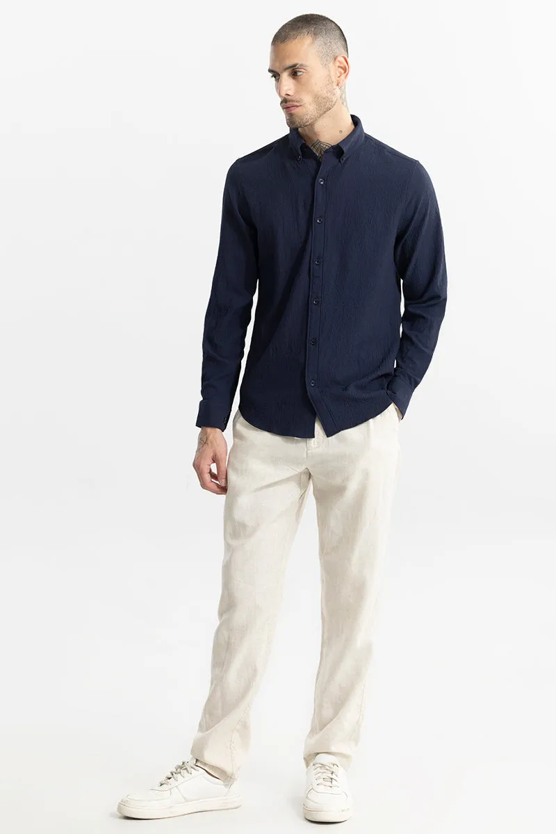 Rufflecrush Navy Shirt