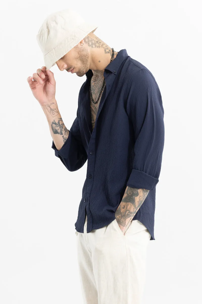 Rufflecrush Navy Shirt