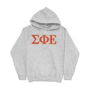 SigEp Letters Hoodie