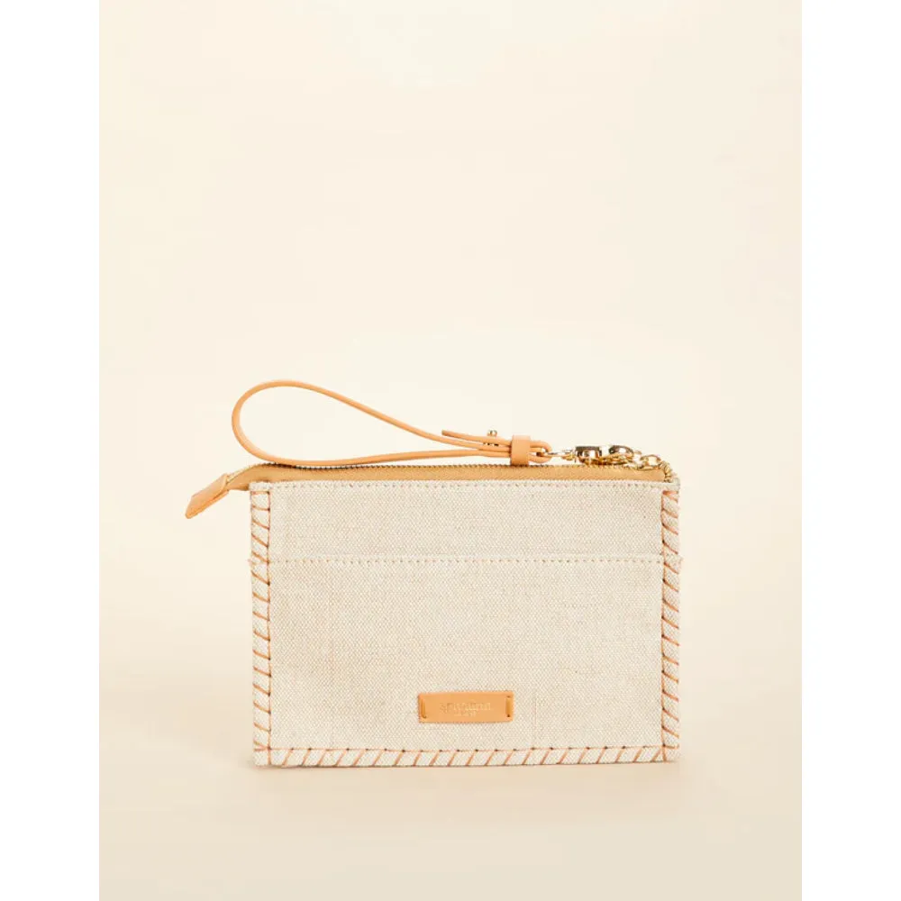 Spartina Sophie Raffia Wristlet-  Multi