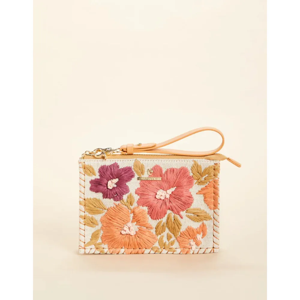 Spartina Sophie Raffia Wristlet-  Multi