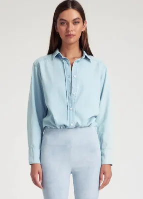 SPRWMN Light Blue Chambray Button Down