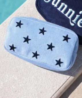 Stars Zip Pouch - Sky